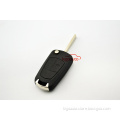 Car key shell HU100 key blade 2button flip key case for Opel